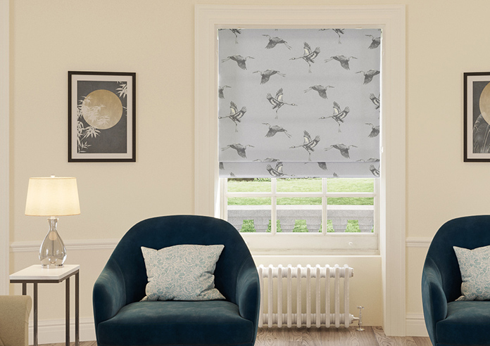 Cranes, Delft - Roman Blind - Image 3